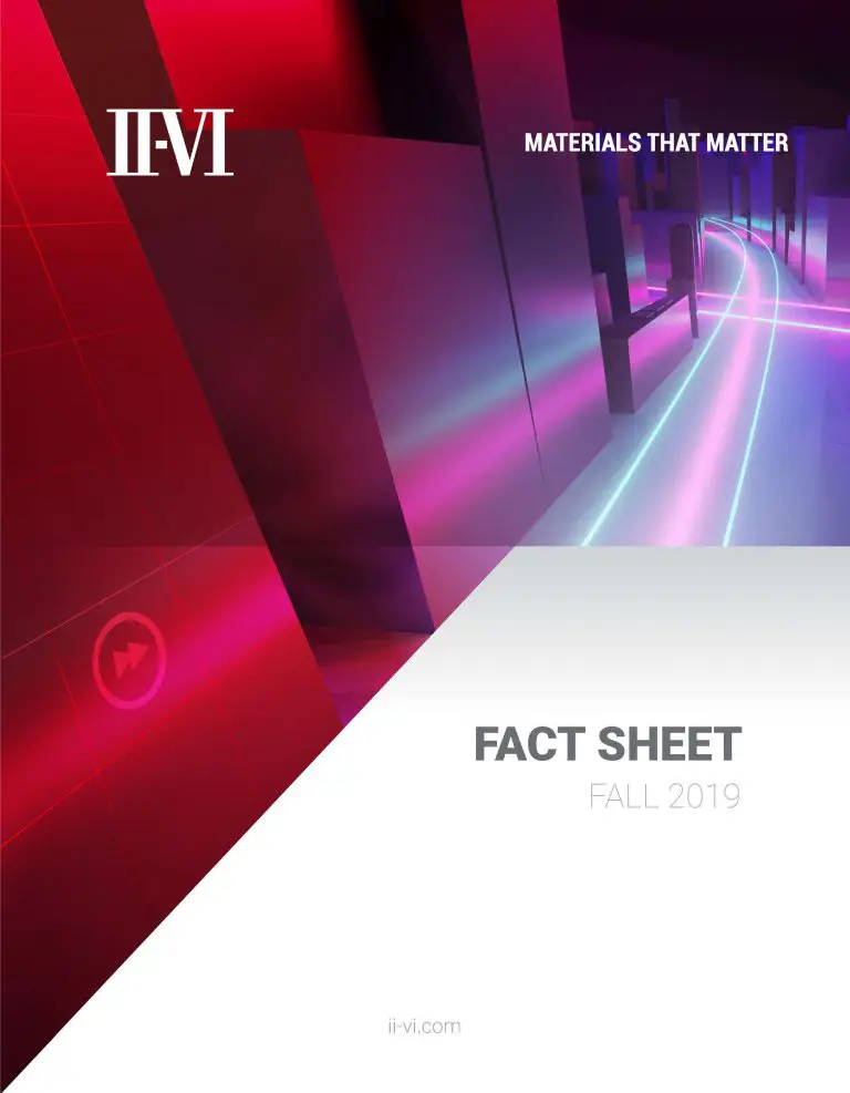 II VI Factsheet 2019 RGB Letter Page 1 768x987