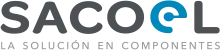 sacoel la solucion en componentes logo
